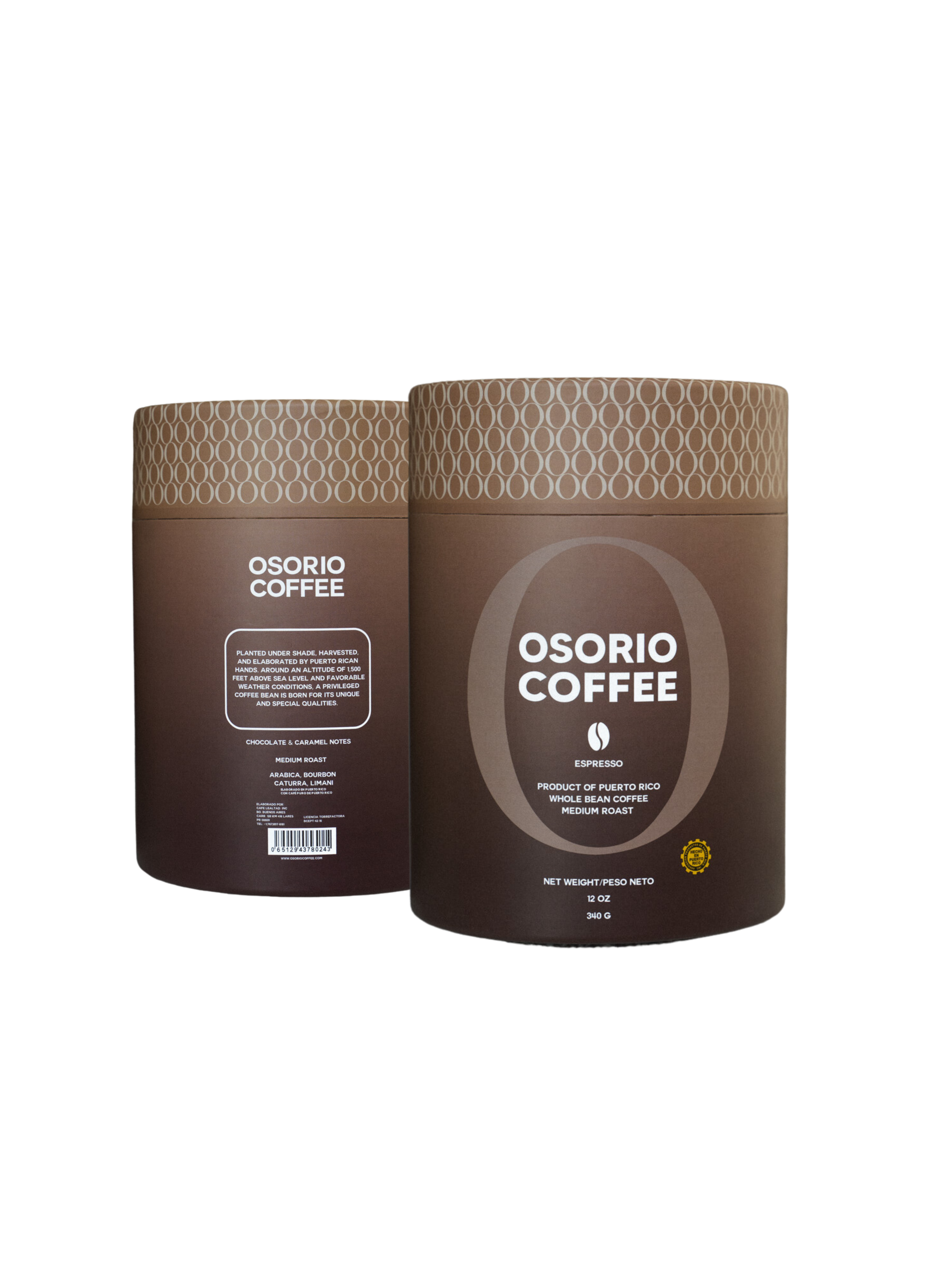 Osorio Coffee Medium Roast Whole Bean